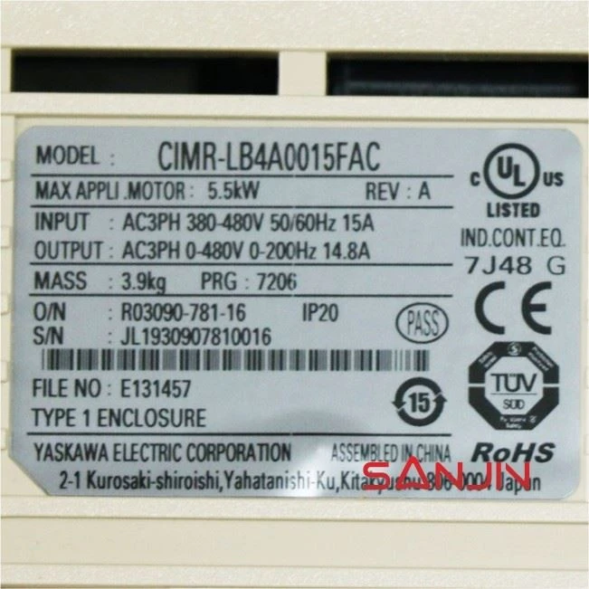 CIMR-LB4A0015FAC