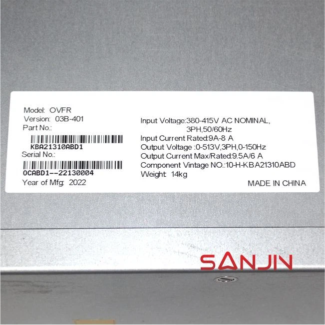 OTIS elevator inverter OVFR03B-401 KBA21310ABD1 KBA21310ABD2